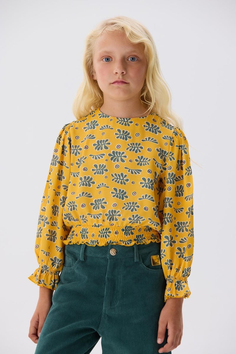 TYESS Bg Store Girl Patterned Blouse  - Image 2