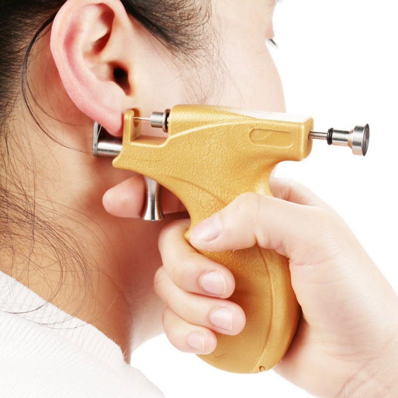 Ear Gun Ear Piercing Device Ear Piercing Gun Ear Piercing Gun Ear Bone Nail Ear Gun Stainless Steel Ear Gun Ear Nail Set - Image 3