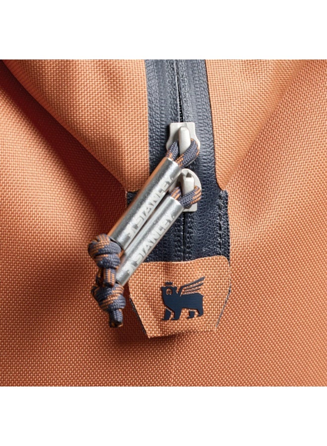 Stanley All Day Julienne Mini Cooler Bag 7.4 QT (10 Can) | Compact Soft Cooler for Picnics, Beach, Hiking & Daily Commute | 12H Cooling Performance with Leak-Proof Winged Bear Liner | Unique Doctor’s Bag Hinge-Top Design | Recycled Polyester | Adjustable Strap, Front Zip Pocket, Lightweight 0.41 kg | Portable Insulated Lunch Tote for Snacks, Meals, Drinks & Outdoor Adventures - Image 4