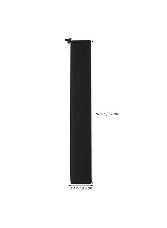 TOPPERFUN 1 Pair Car Windshield Wipers Dust Cover Auto Front Wiper Protective Guards for Cars Trucks Black - Image 2