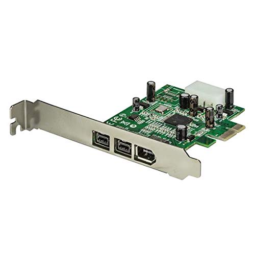 Startech.com StarTech.com 3 Port 2b 1a 1394 PCI Express FireWire Card Adapter - 1394 FW PCIe FireWire 800 / 400 Card , TAA (PEX1394B3)  - Image 2
