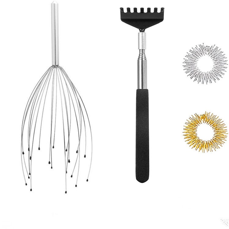 Sale 28-Claw Stainless Steel Head Massage Claw 24 Octopus Massager 20-Claw Massage Scratcher - Image 2
