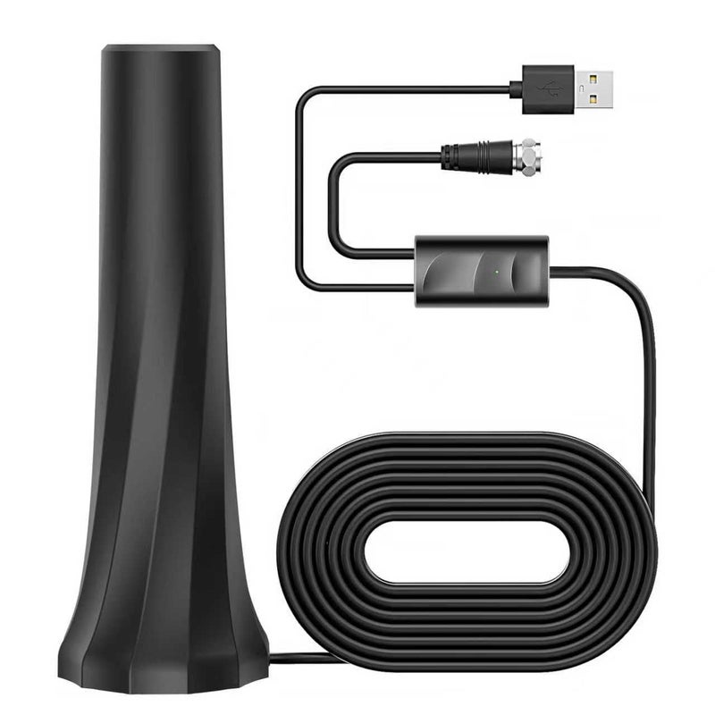 DAANT TV Antenna Indoor Long Range, Supports 4K 1080p Digital Antenna for Smart TV Indoor with Signal Amplifier 16ft HDTV Coax Cable - Image 1