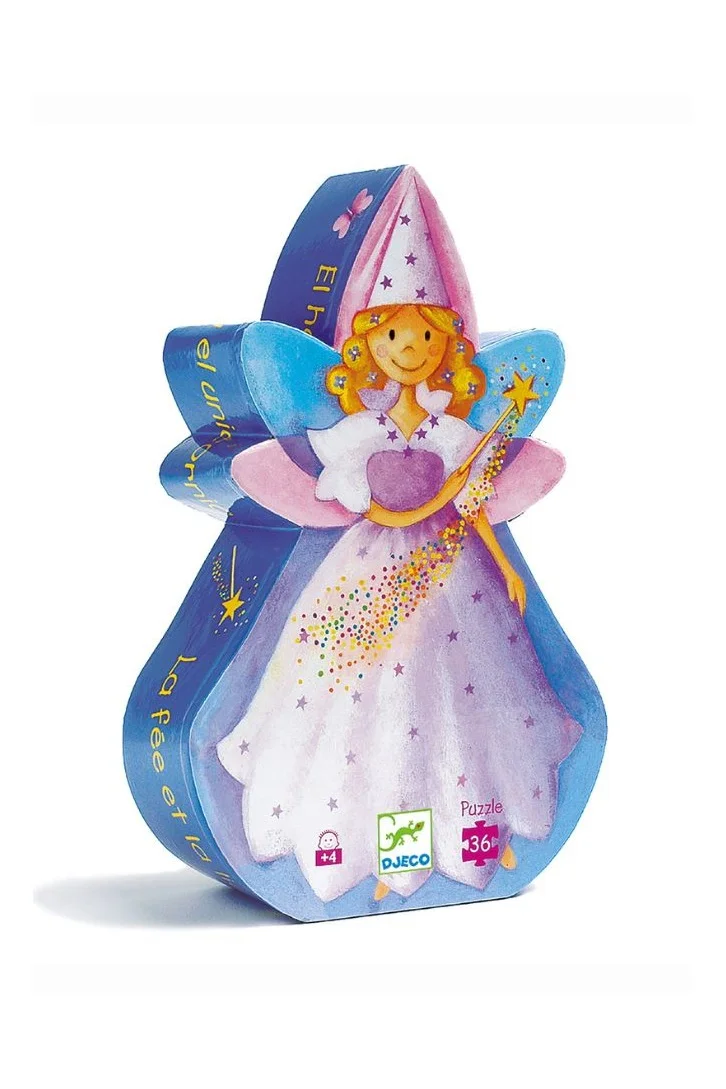 DJECO Fairy And Unicorn Puzzle - 36Pcs