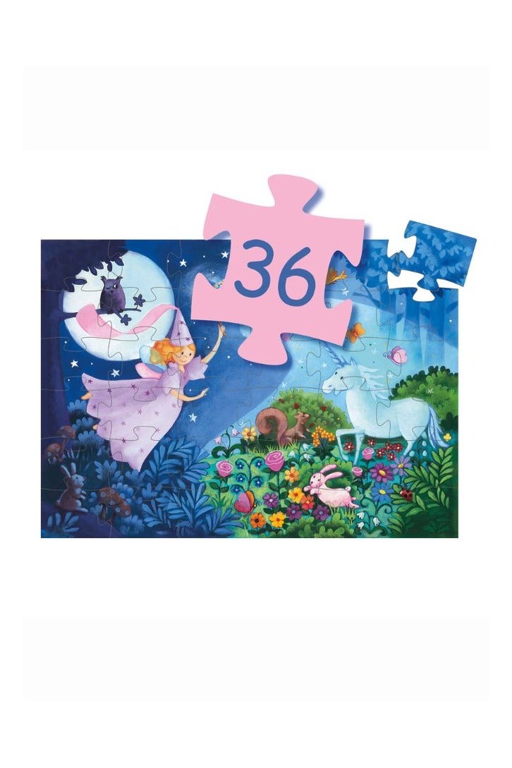 دجيكو لغز الجنية واليونيكورن - 36 قطعة  - Image 3