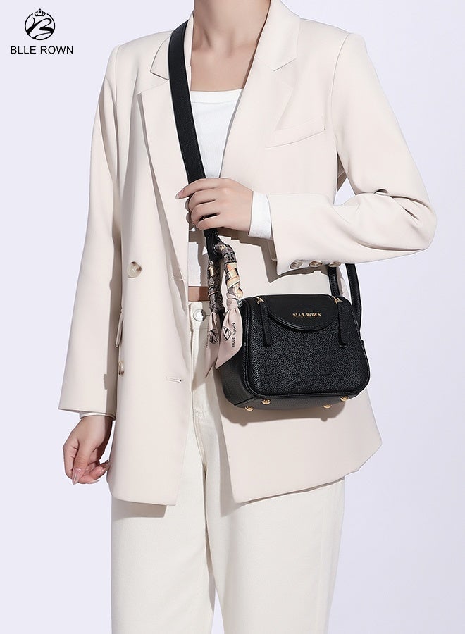 بليه روان شنطة نسائية يد وكتف وكروس مع حزام قصير وحزام طويل قابل للتعديل تصميم أنيق مع جيوب منظمة للاستخدام اليومي والدوام - Image 3