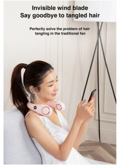 McDou Hanging fan around neck and shoulders with rechargeable battery hands-free USB C cooling for outdoor offices  - Image 4