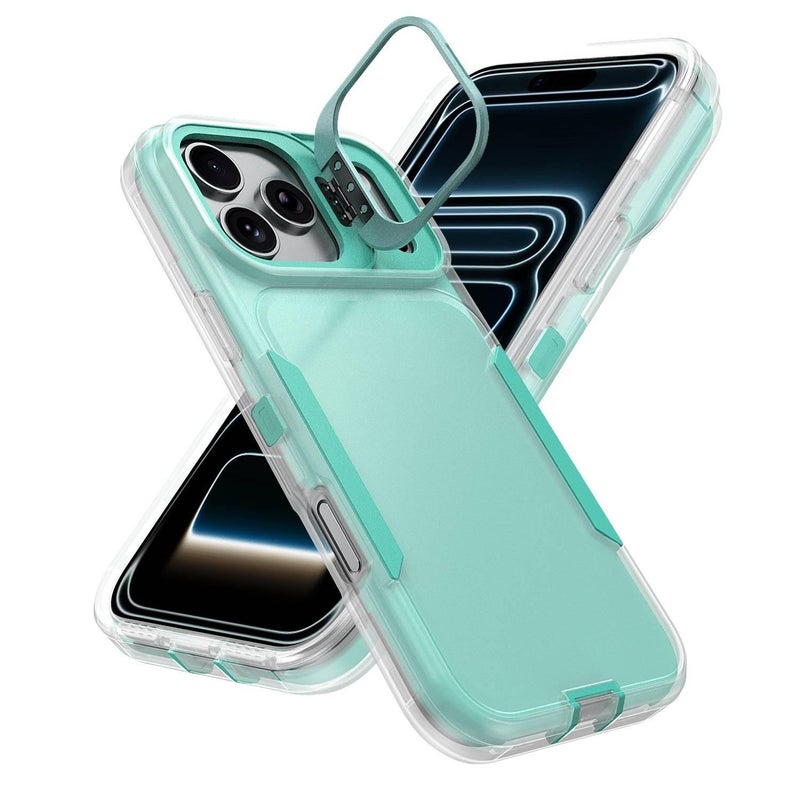غطاء واقي | TPU+PC | مقاومة السقوط | مقاوم للصدمات لـ iPhone 16 / 16 Plus / 16 Pro / 16 Pro Max - Image 2