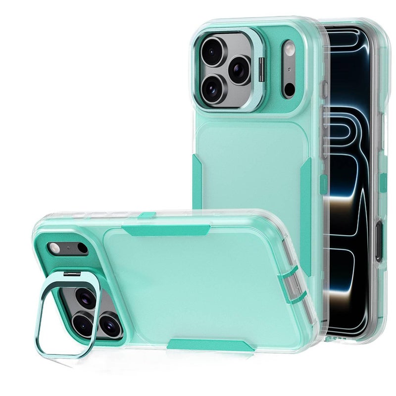 غطاء واقي | TPU+PC | مقاومة السقوط | مقاوم للصدمات لـ iPhone 16 / 16 Plus / 16 Pro / 16 Pro Max - Image 4