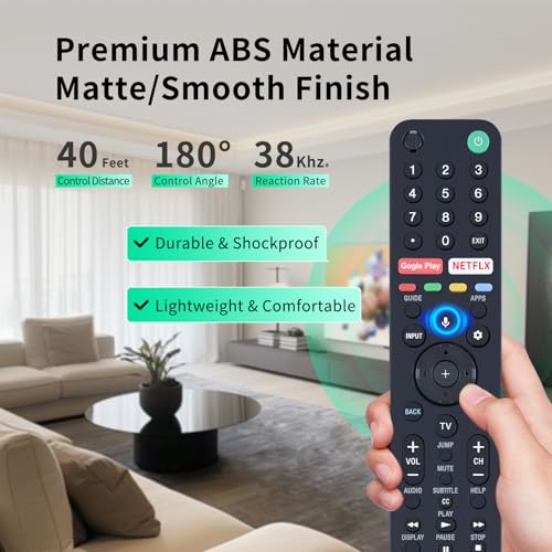 WDZP RMF-TX500U Remote Control for Sony Smart TV/Bravia TV - Image 5