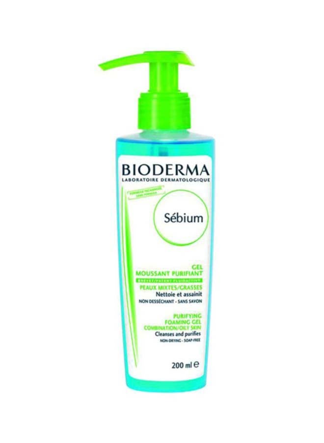 Bioderma Sebium Moussant Purificant Gel Blue 200ml - Image 1