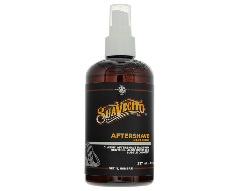 Suavecito Dark Clove Aftershave 8 oz. Pump Spray Bottle - Soothes and hydrates Skin, Prevents Irritation, Helps You Feel Refreshed & Revitalized - Subtle Masculine Fragrance Throughout The Day - Image 1
