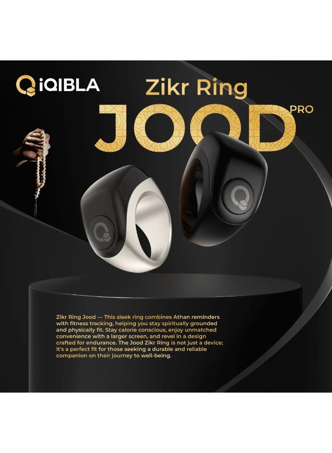 iQIBLA Smart Ring Tasbih Adjustable Replacement Smart Rings First Muslim Counter Metal Smart Zikr Ring - Image 2