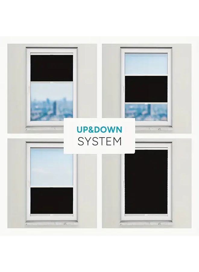 No Drill Blackout Window Blinds Thermal Insulated Room Darkening Shades with Cord System Light Blocking Privacy Energy Efficient Window Treatment for Bedroom Living Room Easy Installation White Width 1 31 Feet High 3 33 Feet - Image 5