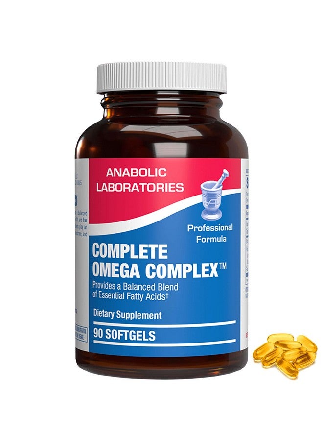 Anabolic Laboratories Fish Oil Omega 3 6 9 Supplement - Full Spectrum Clinical Formula Fish Oil Pills with Omega-3 Fatty Acids EPA & DHA plus GLA ALA Oleic Acid and More for Brain Heart & Overall Health - 90 Day Supply - Image 1