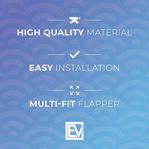 Essential Values 2 Pack Compatible with Toto Toilet Replacement Parts - Compatible with 3" Toto Toilet Flapper For G-Max, THU499S, THU331S, THU175S & 2021BP Models - Image 5