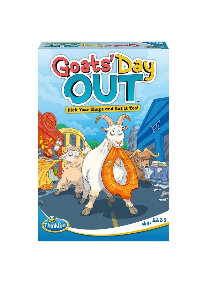 ThinkFun Goats' Day Out: A Hilarious Addictive Chaotic Goat Themed Board Game - Image 5