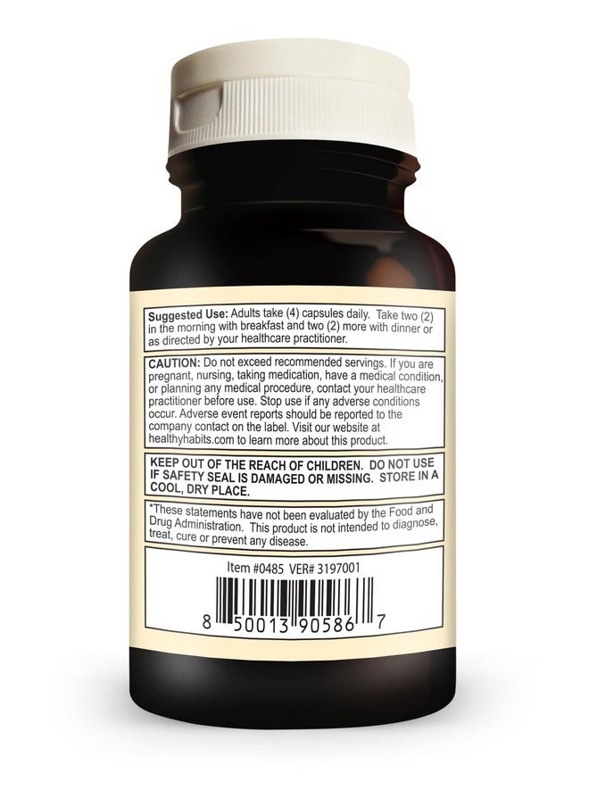 Healthy Habits - Healthy Habits StrictionBP Bottle 120 Veg Capsules - Image 1