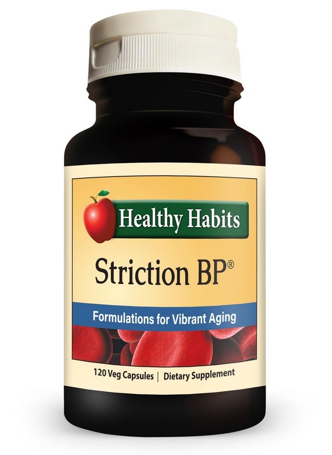 Healthy Habits - Healthy Habits StrictionBP Bottle 120 Veg Capsules - Image 1