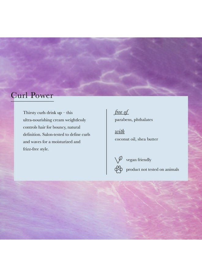 SGX NYC - Curl Power Curl Creme 6.5 Oz Perfectly Style Curls And Waves For A Moisturized Hydrated And Frizzfree Look Lightweight Hold And Conditing Sulfate And Paraben Free - Image 1