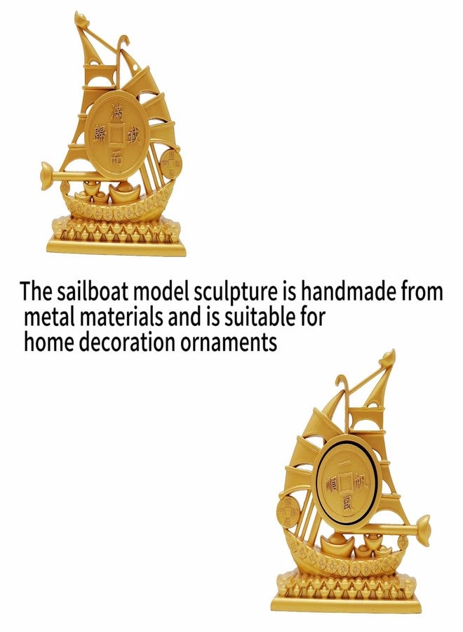 WF Easter Decorations Statue, Metal Ship Statue, Collectible Figurines - for Holiday Birthday Present | Women Men Ornamen - Image 3
