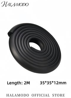 HALAMODO Furniture Edge and Corner Guards Soft Protective Foam Cushion Baby Safety Bumper Kid's Proofing Edge Guards Safe for Table & Fireplace & Countertop (6.6ft）  - Image 2