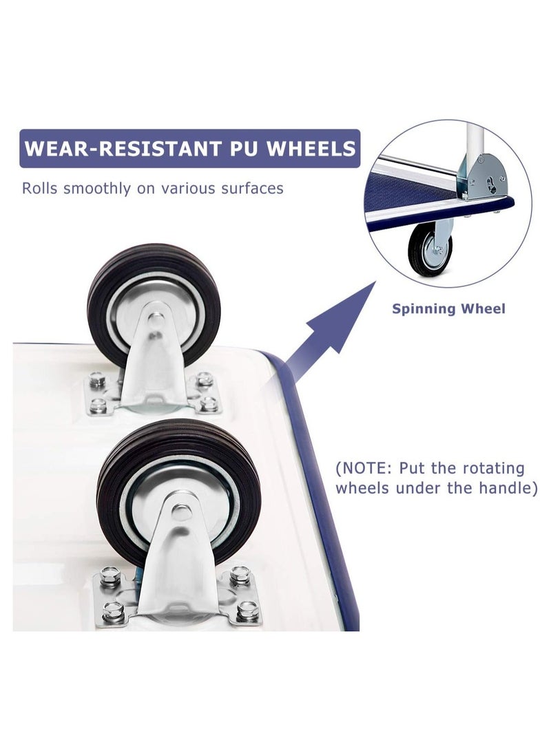 Foldable Platform Trolley 150 kg - Image 3
