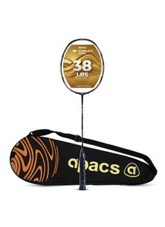 Apacs Z-Ziggler Limited Edition Unstrung Badminton Racket |Graphite   With Free Full Cover | G2-4 1/8 Inches|38 Lbs| 6.2Mm World'S Slimmest Shaft  - Image 1