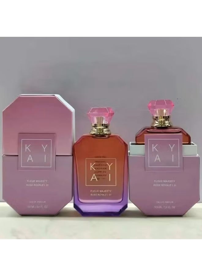 KAYALI Fleur Majesty Rose Royale | 31 Eau de Parfum – Warm Floral Perfume | 100ml - Image 1