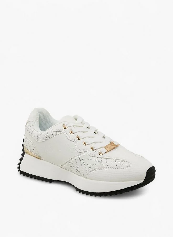 ايل Women'S Panelled Lace-Up Sneakers