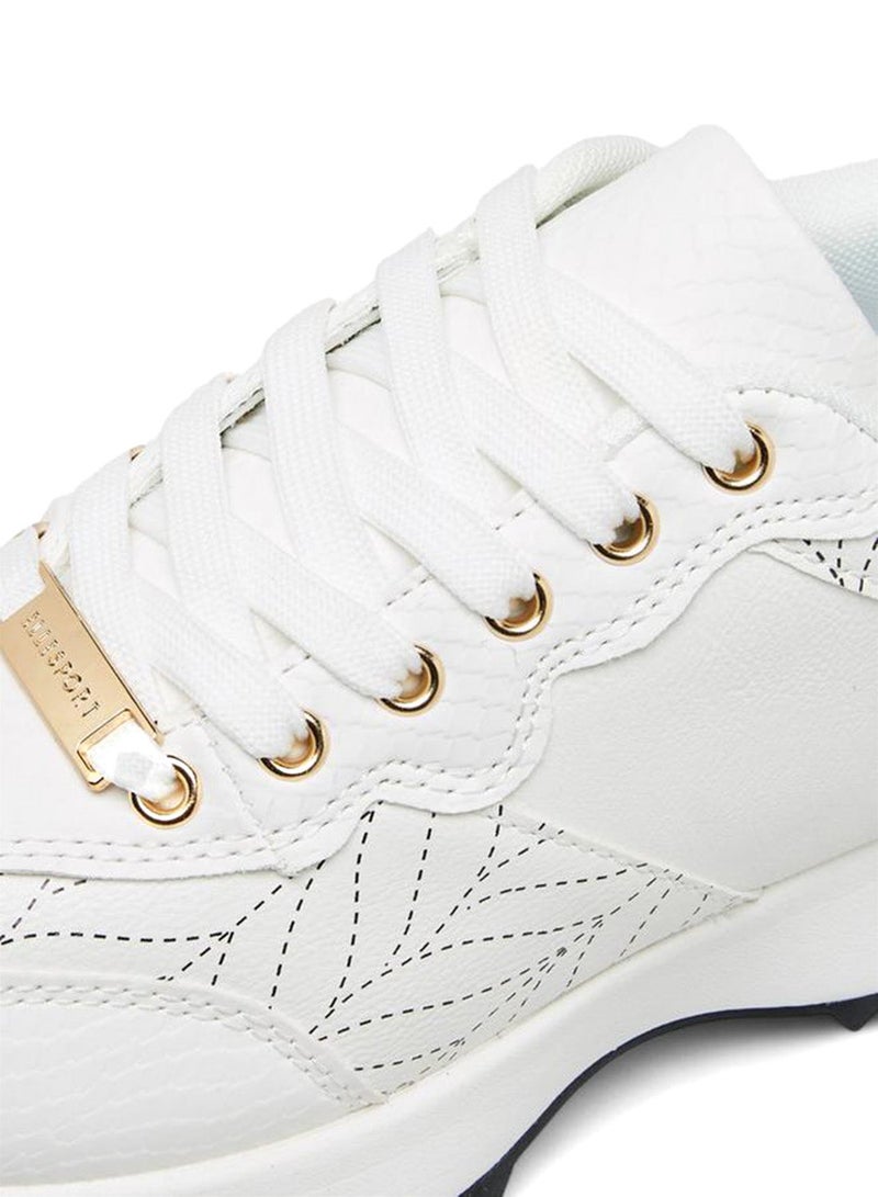 ELLE Women'S Panelled Lace-Up Sneakers - Image 4