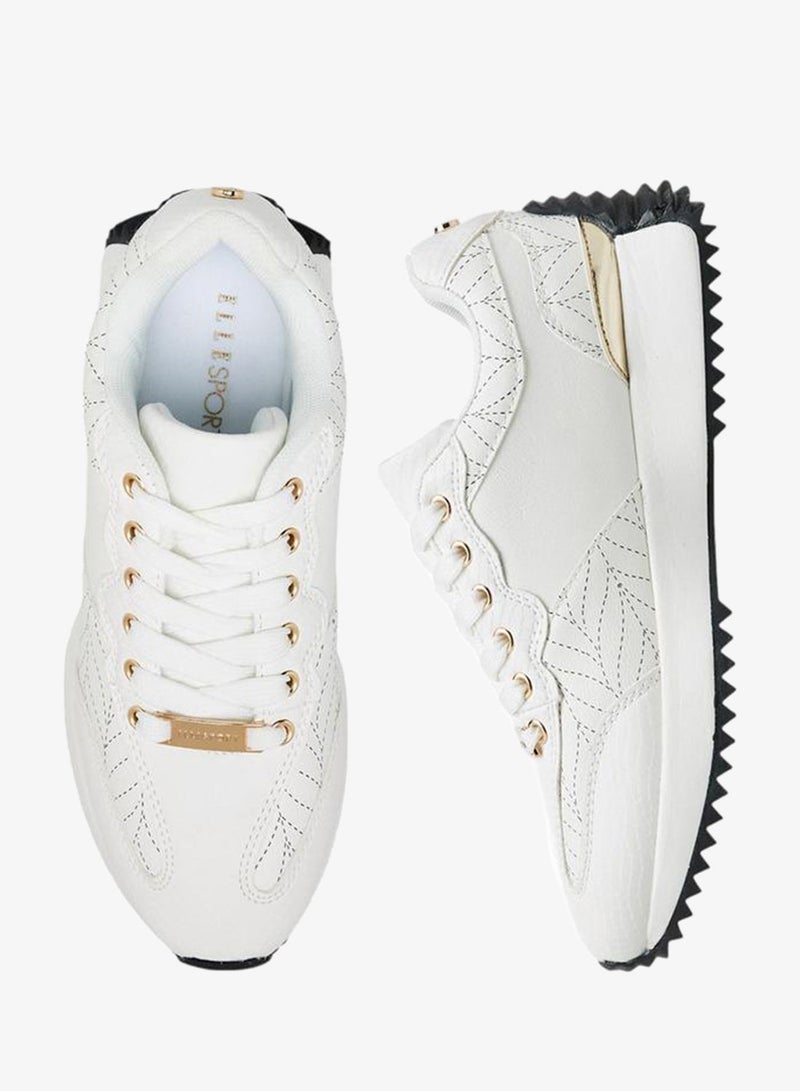 ELLE Women'S Panelled Lace-Up Sneakers - Image 3