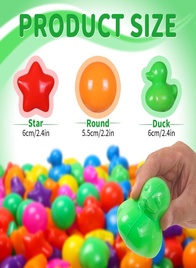 STARBOLO Ball Pit Balls Duck Balls for Toddlers - 100 200 500 Pack BPA Free Crush Proof Plastic Balls for Ball Pit, Gift for Kids Toddlers Birthday Christmas Decor Giant Friendship Banner Props - Image 2