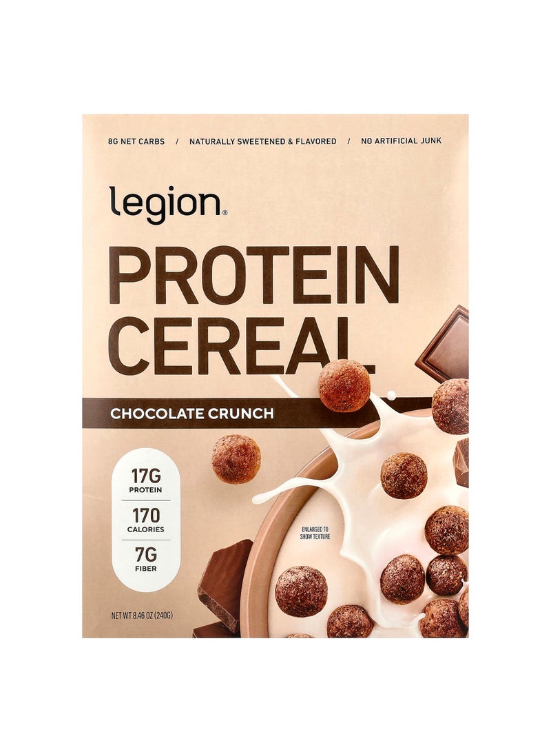 Protein Cereal, Chocolate Crunch, 8.46 oz (240 g)