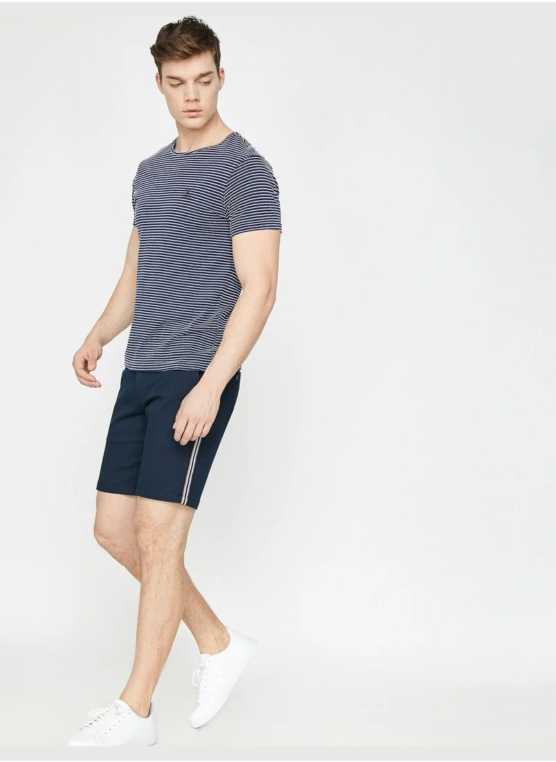 KOTON Banded Detailed Shorts