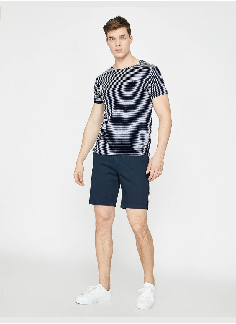 KOTON Banded Detailed Shorts