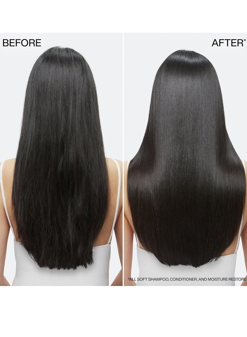 ريدكين ريدكن بلسم جميع السوفت | يرطب ويرطب بعمق | ينعم وينعم ويضيف لمعانا | آمن للشعر المصبوغ | بزيت الأرغان - Image 3