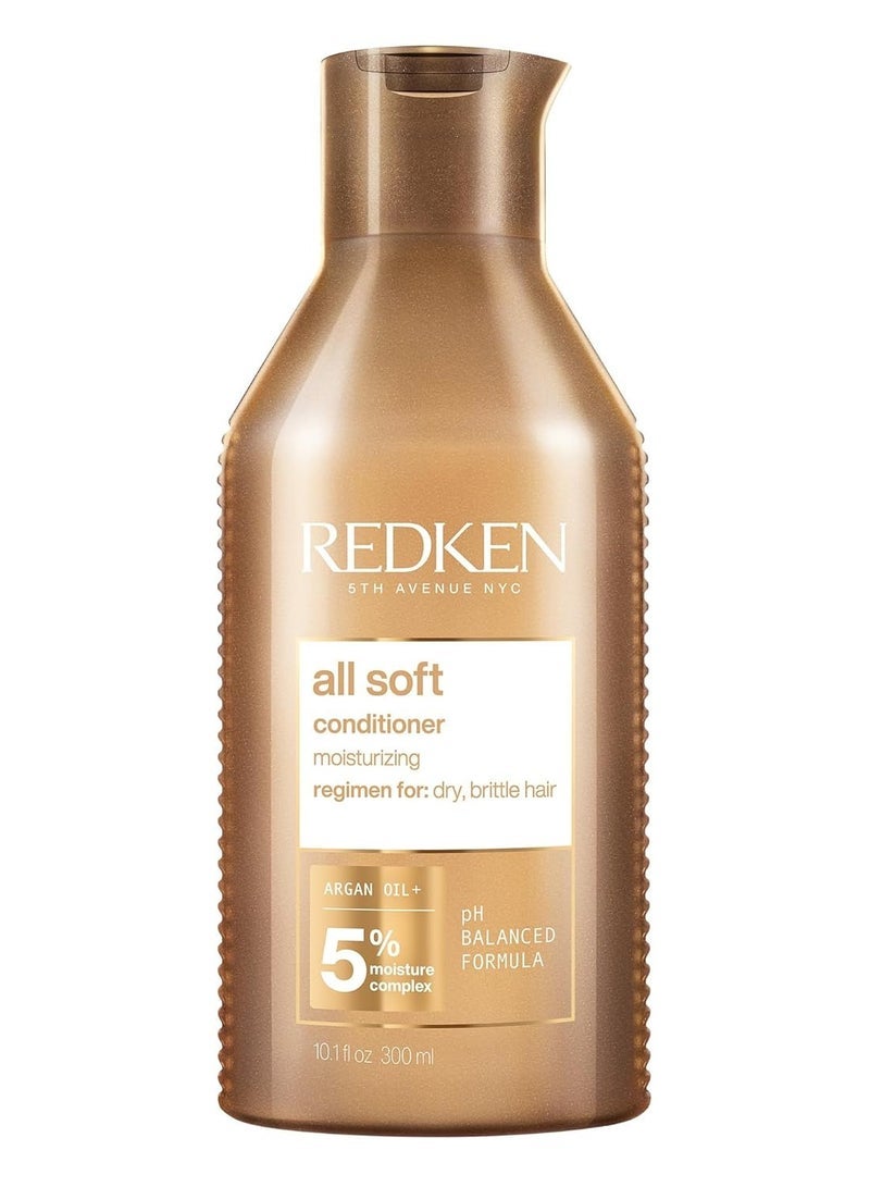 ريدكين ريدكن بلسم جميع السوفت | يرطب ويرطب بعمق | ينعم وينعم ويضيف لمعانا | آمن للشعر المصبوغ | بزيت الأرغان - Image 1