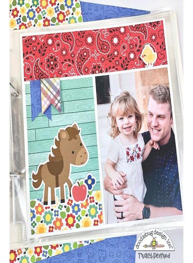 Doodlebug Design Gray Storybook for Scrapbooking Album, 12 by 12-Inch - Image 4