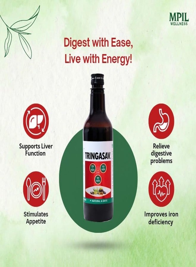 Mpil Tringasav Digestive Tonic | Natural Appetiser | Ayurvedic Tonic for Digestion pack of 2 - Image 4