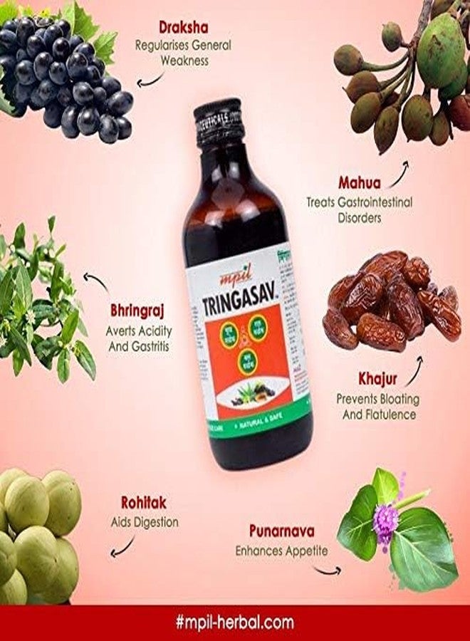 Mpil Tringasav Digestive Tonic | Natural Appetiser | Ayurvedic Tonic for Digestion pack of 2 - Image 3
