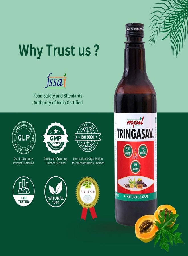 Mpil Tringasav Digestive Tonic | Natural Appetiser | Ayurvedic Tonic for Digestion pack of 2 - Image 5