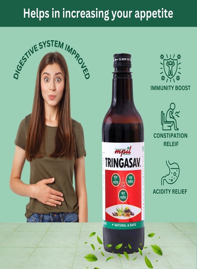 Mpil Tringasav Digestive Tonic | Natural Appetiser | Ayurvedic Tonic for Digestion pack of 2 - Image 2
