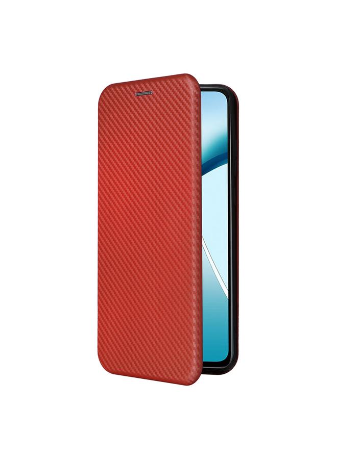 S-TOP Case For Motorola Moto G85 Carbon Fiber Texture Flip Leather Phone Case - Image 2