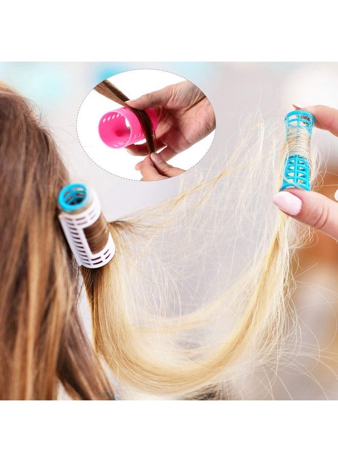 Blulu 54-Piece Multicolor Magnetic Rollers Set with Hair Rollers, Duck Teeth Bows, and Hair Clips - Hairdressing Curlers Tools for Men, Kids, and Women - Image 5