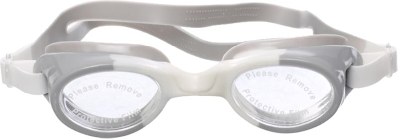MINSA Swim Goggles in Box M108 White/Grey for Swimming and Water Sports