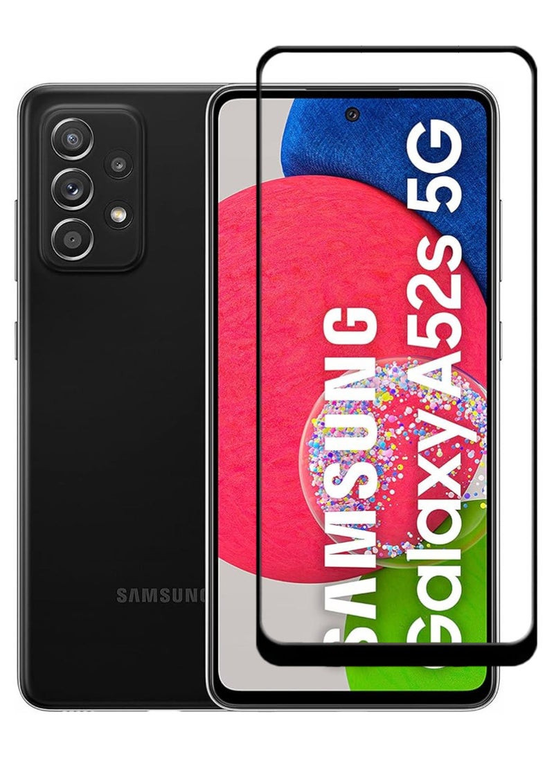 ACLIX Antistatic ESD Dustproof Premium Quality High Definition Tempered Glass Screen Protector Designed For Samsung Galaxy A52s 5G - Image 1