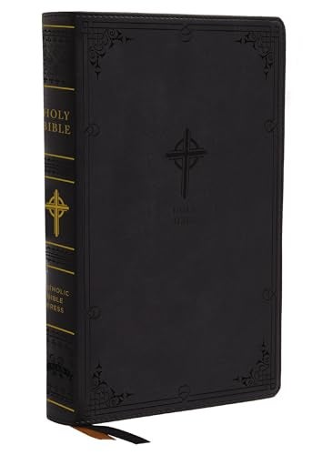 Nabre New American Bible Revised Edition Catholic Bible Large Print Edition Leathersoft Black