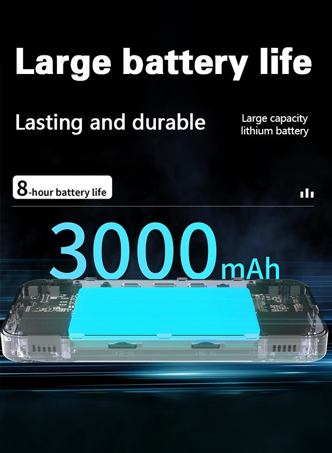  أمباون وحدة تحكم بالألعاب المحمولة باليد R36H ريترو مع نظام لينكس مفتوح المصدر، وحدة معالجة مركزية Cortex-A35، بطاقة TF بسعة 128 جيجابايت تأتي مع أكثر من 30,000 لعبة كلاسيكية، شاشة IPS مقاس 3.5 بوصة محمولة محمولة محمولة باليد - وحدة تحكم بالألعاب الكلاسيكية المحمولة - أخضر - Image 2