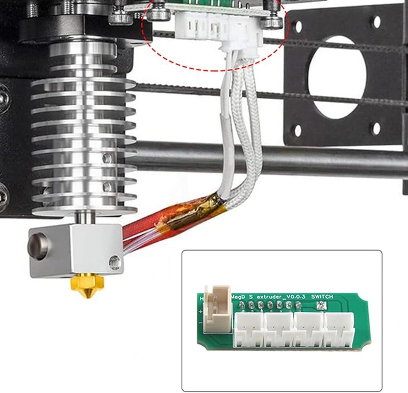 Anycubic Mega I3 طابعة ثلاثية الأبعاد لوحة محول نقل البثق قطعة غيار بديلة حزمة من 2 - Image 3